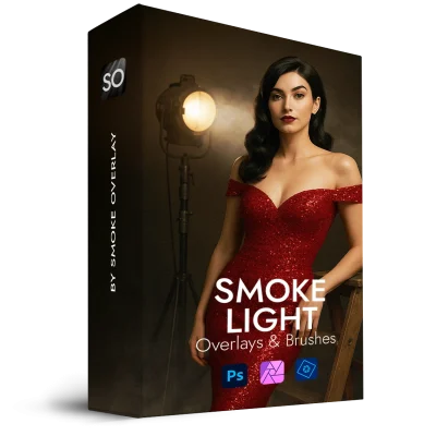 Smoke Light overlays and brushes bundle 03